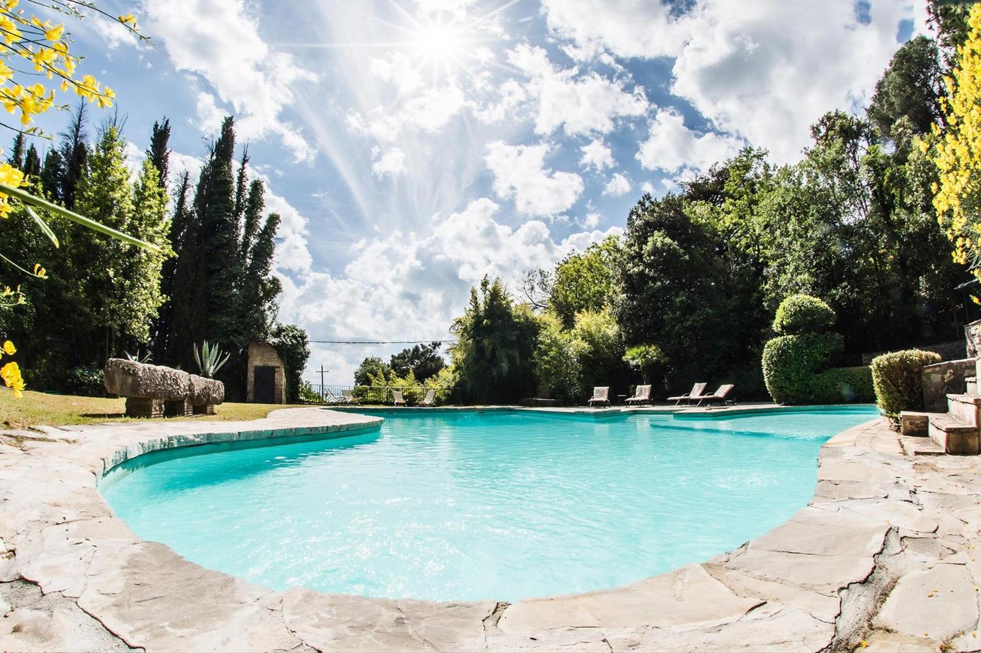 Castello Il Borgia In Passignano Sul Trasimeno - Italy Villa Buitenkant foto